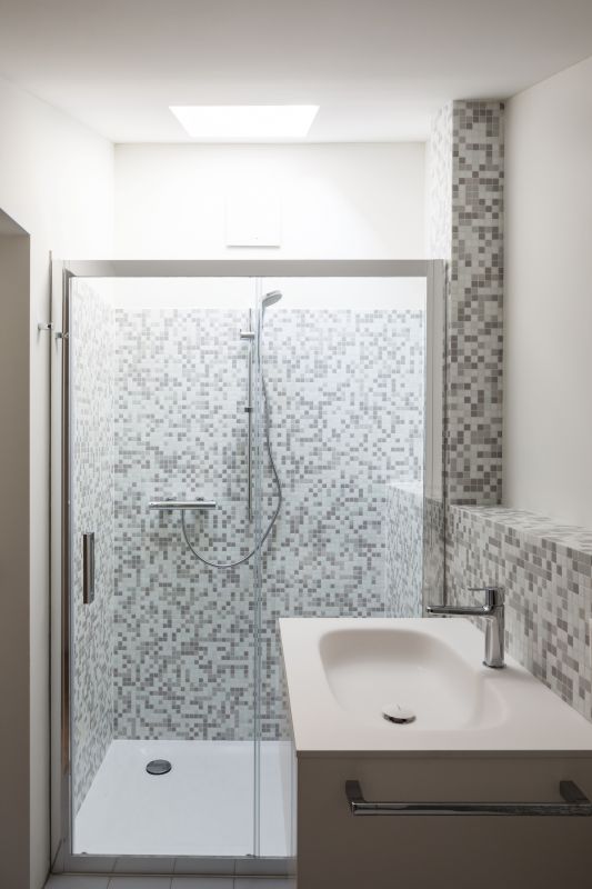 Tile Accented Shower